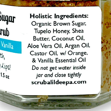 Lip Scrub - Orange & Vanilla